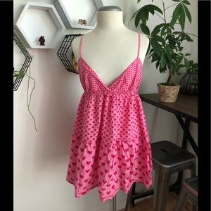 Victoria’s Secret Pink Heart Printed Nighty